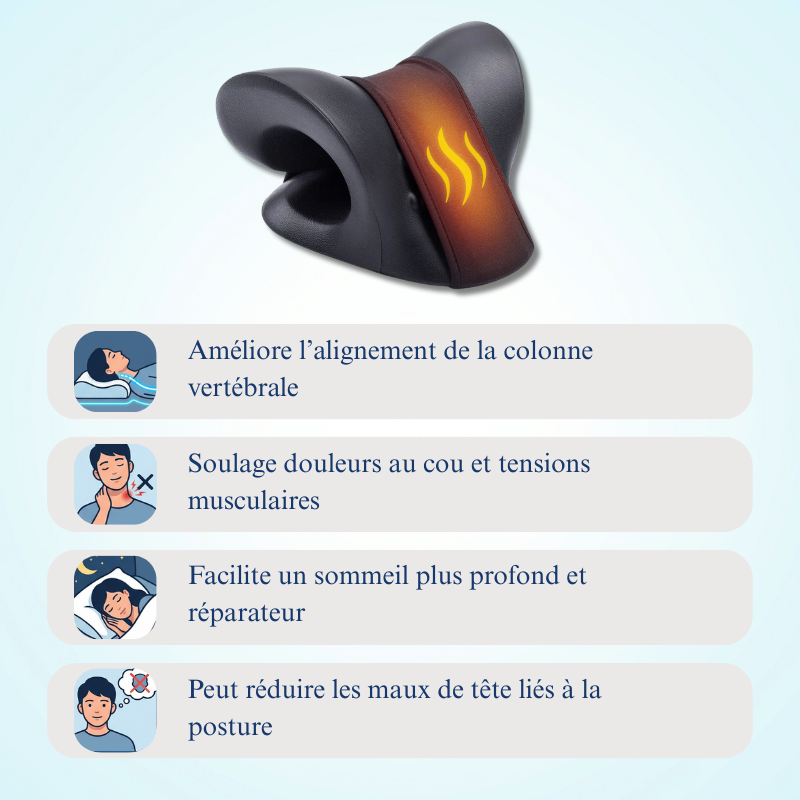 Coussin Cervical Massant