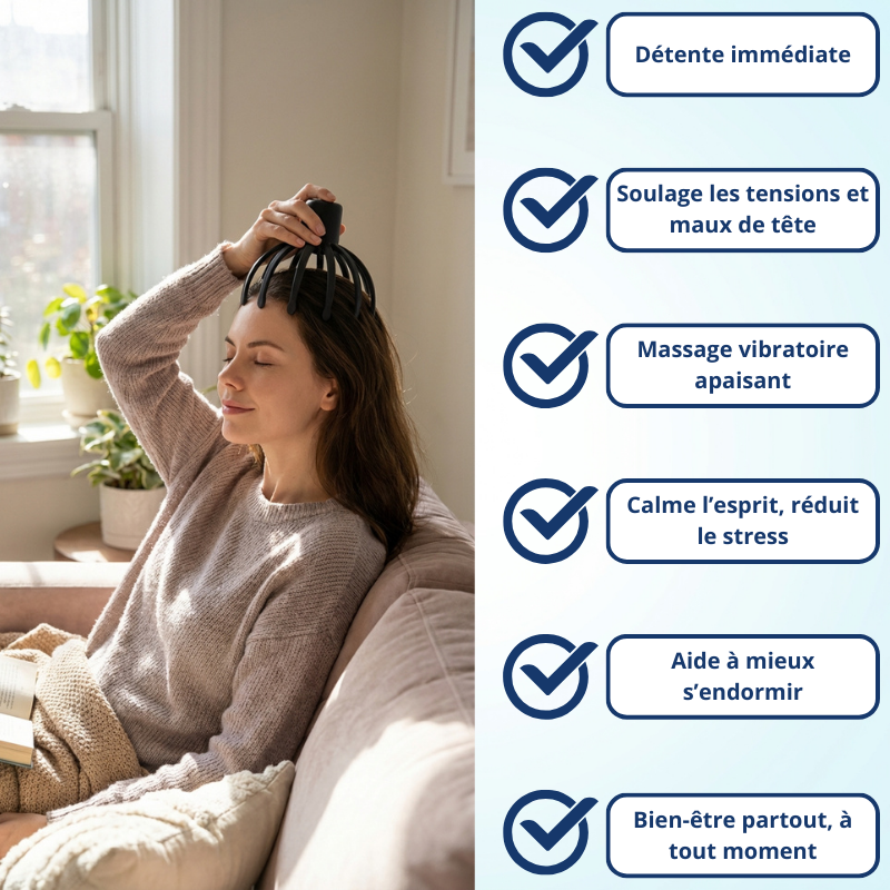 Appareil de Massage pour la Tête