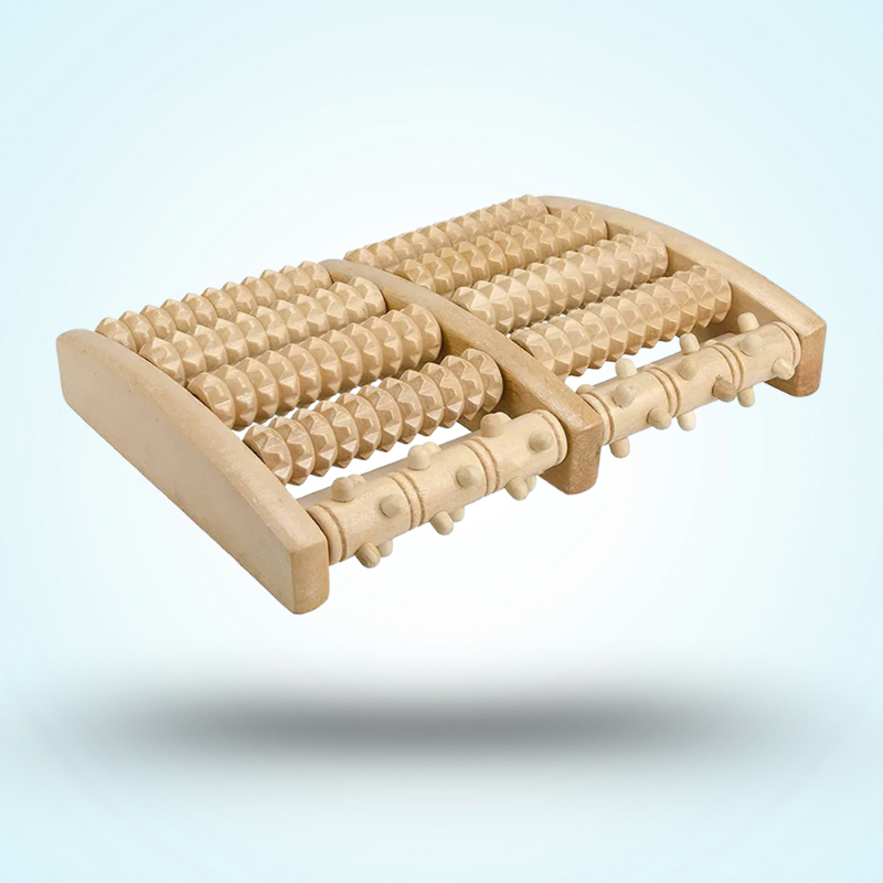 Appareil de Massage en Bois pour Pieds