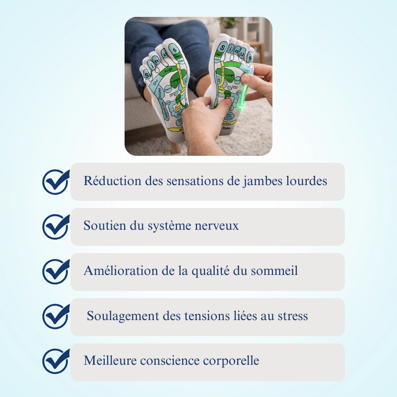 Chaussette Massage Réflexologie