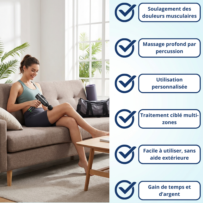 Appareil de Massage Pistolet