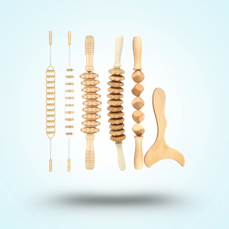 Baton de Massage en Bois