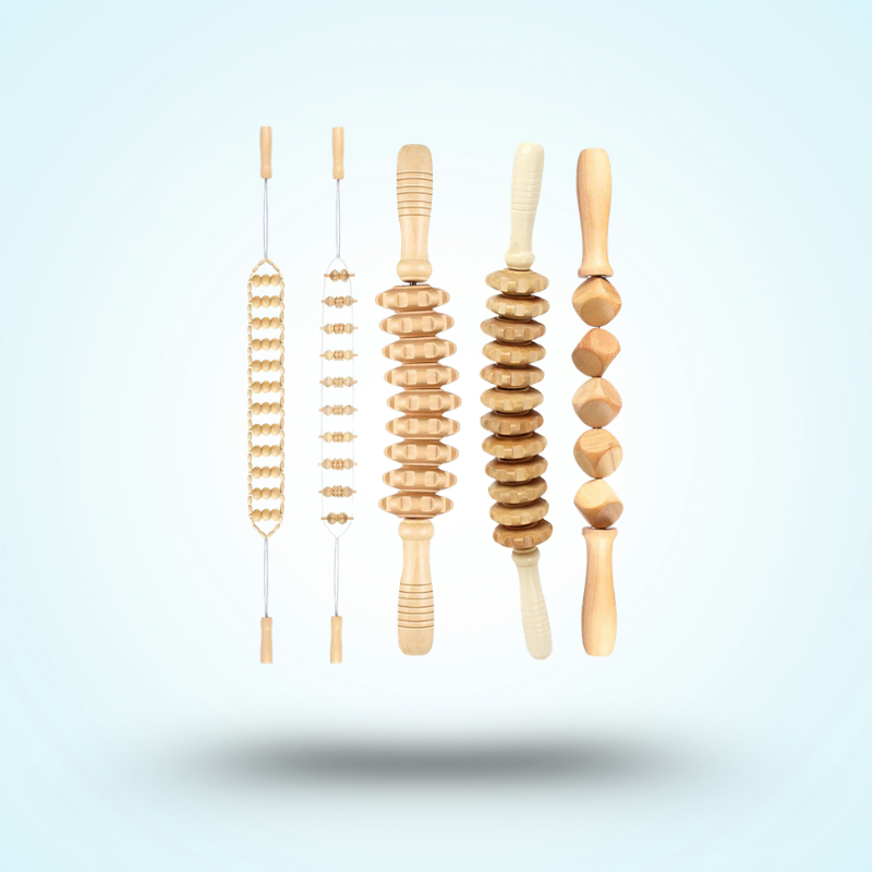 Baton de Massage en Bois