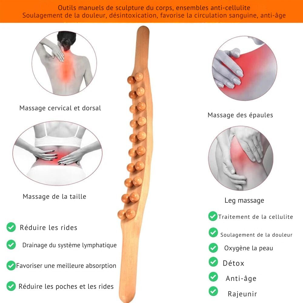 Baton de Massage Reflexologie