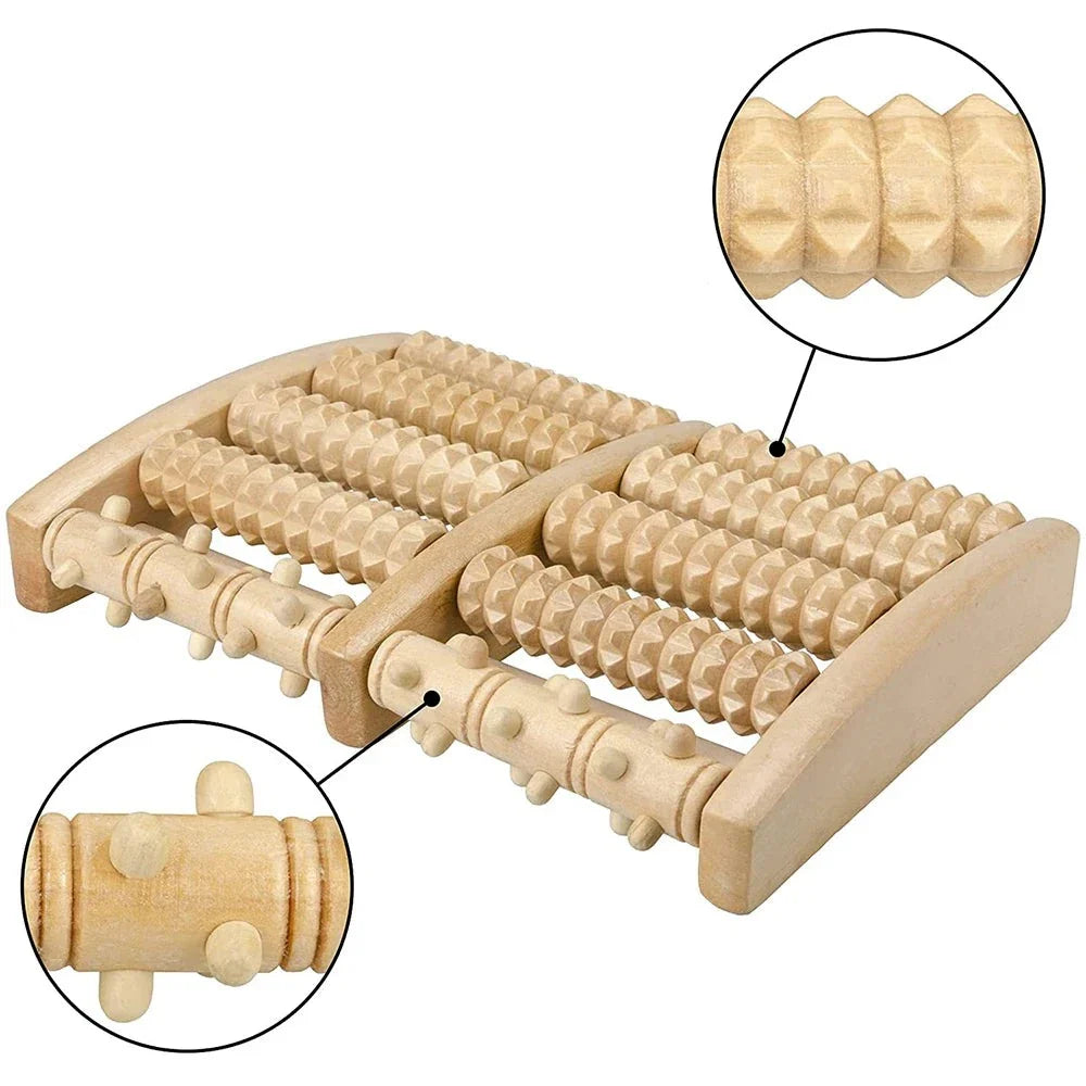 Appareil de Massage en Bois pour Pieds