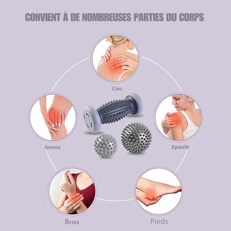 Kit Rouleau et Balle de Massage
