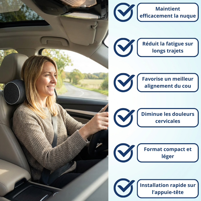 Coussin Cervical Voiture