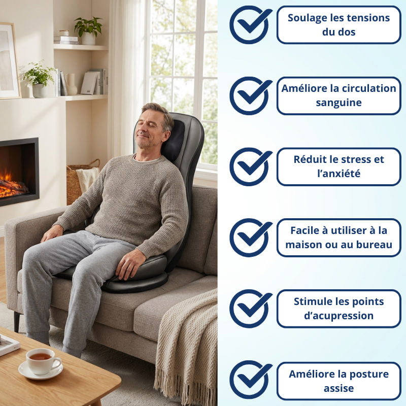 Siège Massant Shiatsu